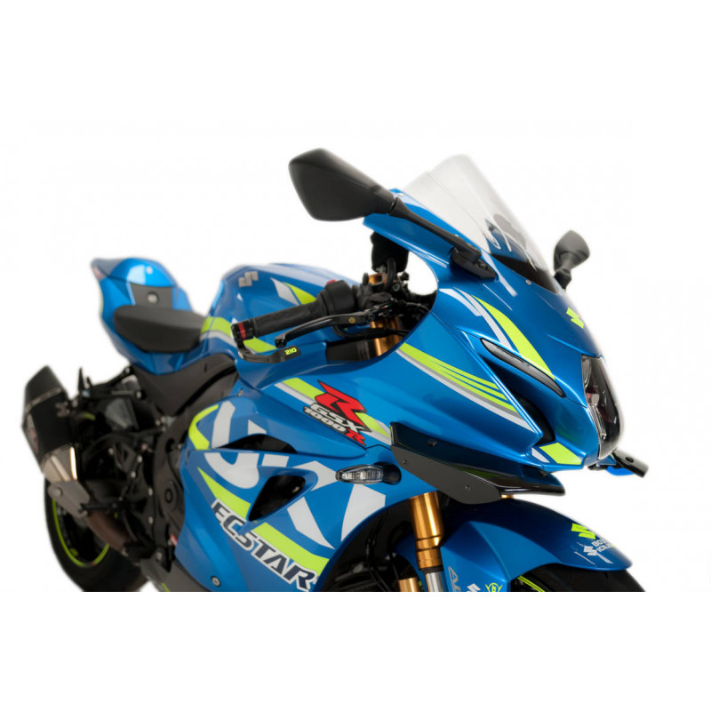 Aileron Latéral Pour Suzuki GSX-R 1000 (2017-2023) - Améliore Le Style Et L'aérodynamisme - ABS - Bleu Brillant