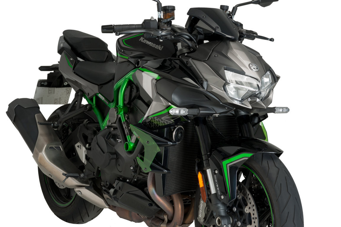 Aileron Latéral Downforce Roadster Puig pour Kawasaki Z H2 (20-24)