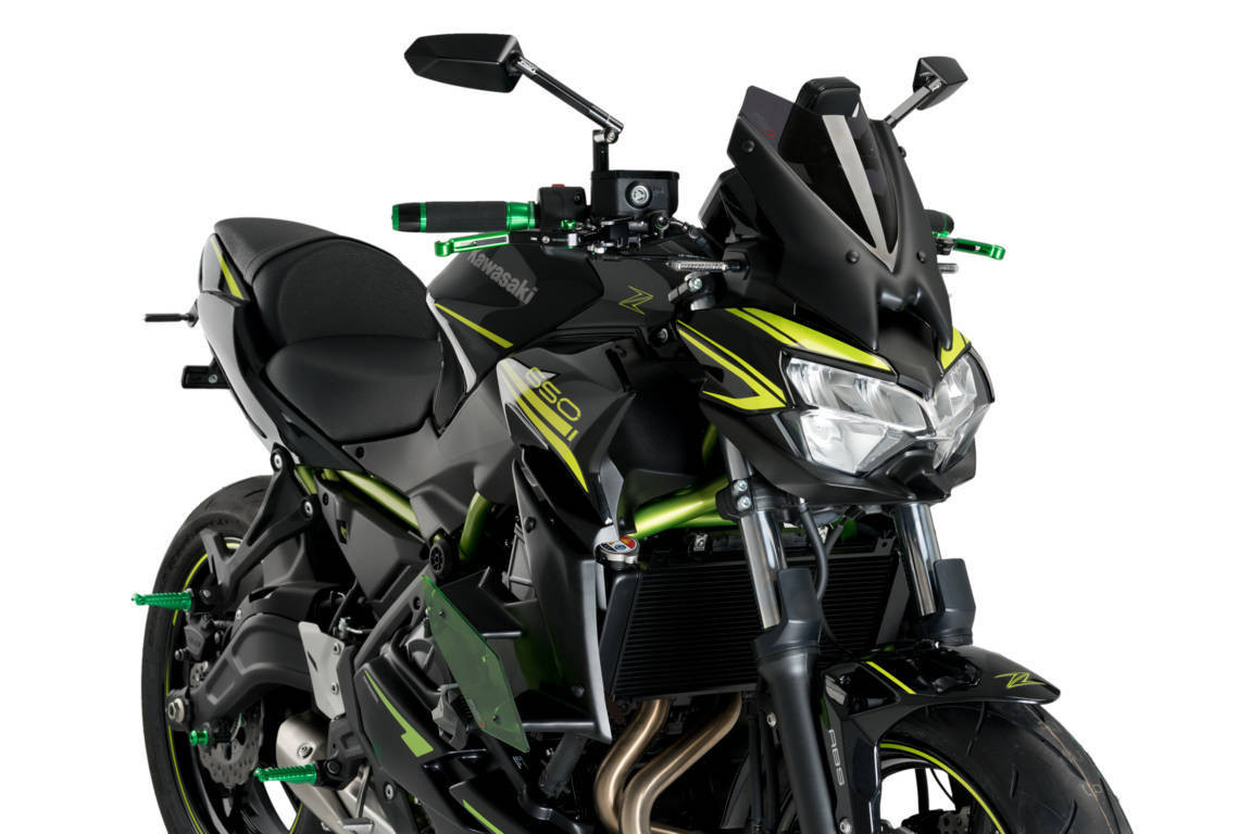 Aileron Latéral Downforce Roadster Puig pour Kawasaki Z 650 (20-24)