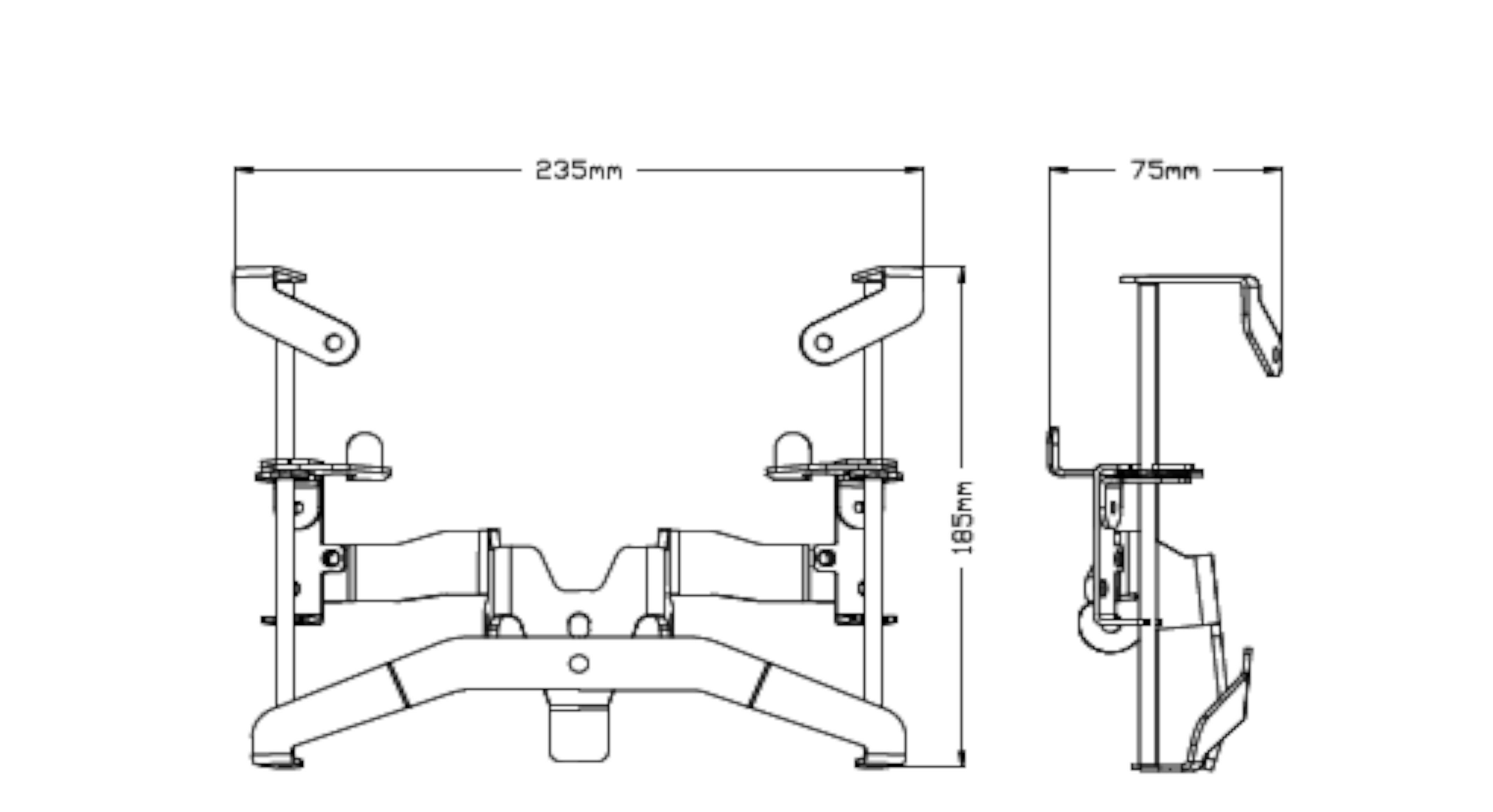 Mécanisme d'Élévation de Pare-Brise Puig pour 890 Adventure et R (21-22)
