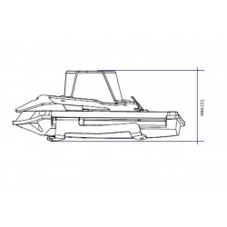 Système de Réglage Électronique de Pare-Brise Puig pour F 850 GS Adventure (18-23)