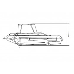 Système de Réglage Électronique de Pare-Brise Puig pour F850 GS (18-23)