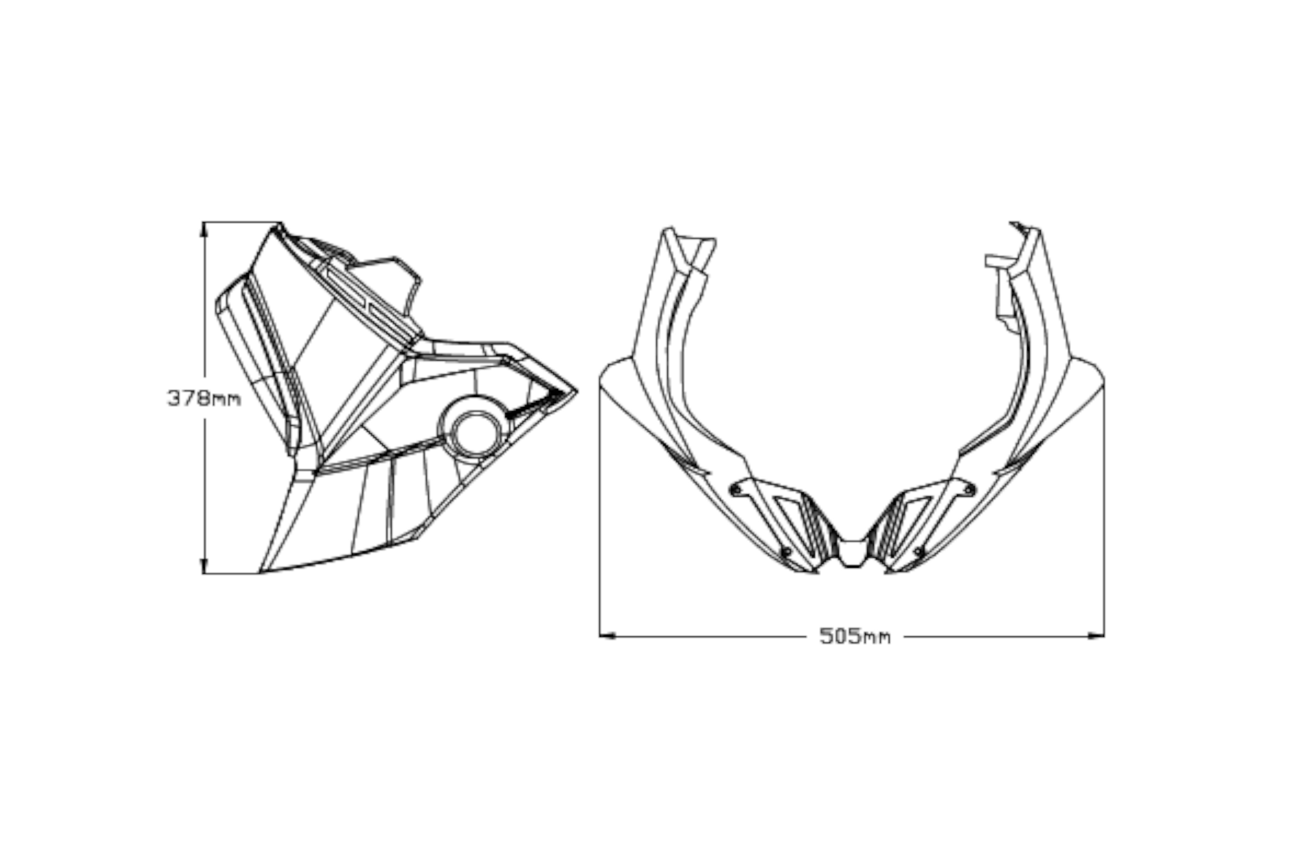 Sabot Moteur Puig pour MT-07 (21-24)