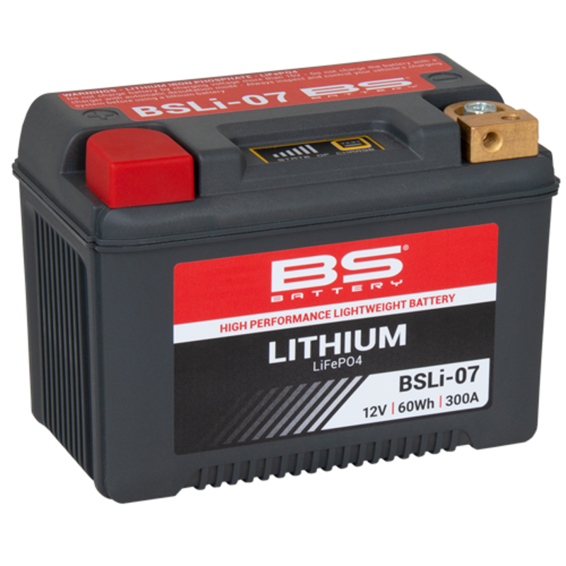 Batterie Moto Lithium BSLI-07 BS Battery Batterie Moto Lithium BSLI-07 BS Battery
