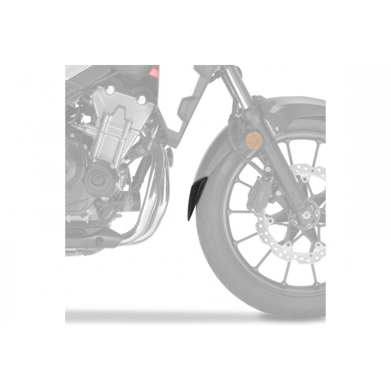 Puig Extension De Garde-Boue Avant Noir - Compatible Moto Guzzi V100 Mandello 2023 - 9