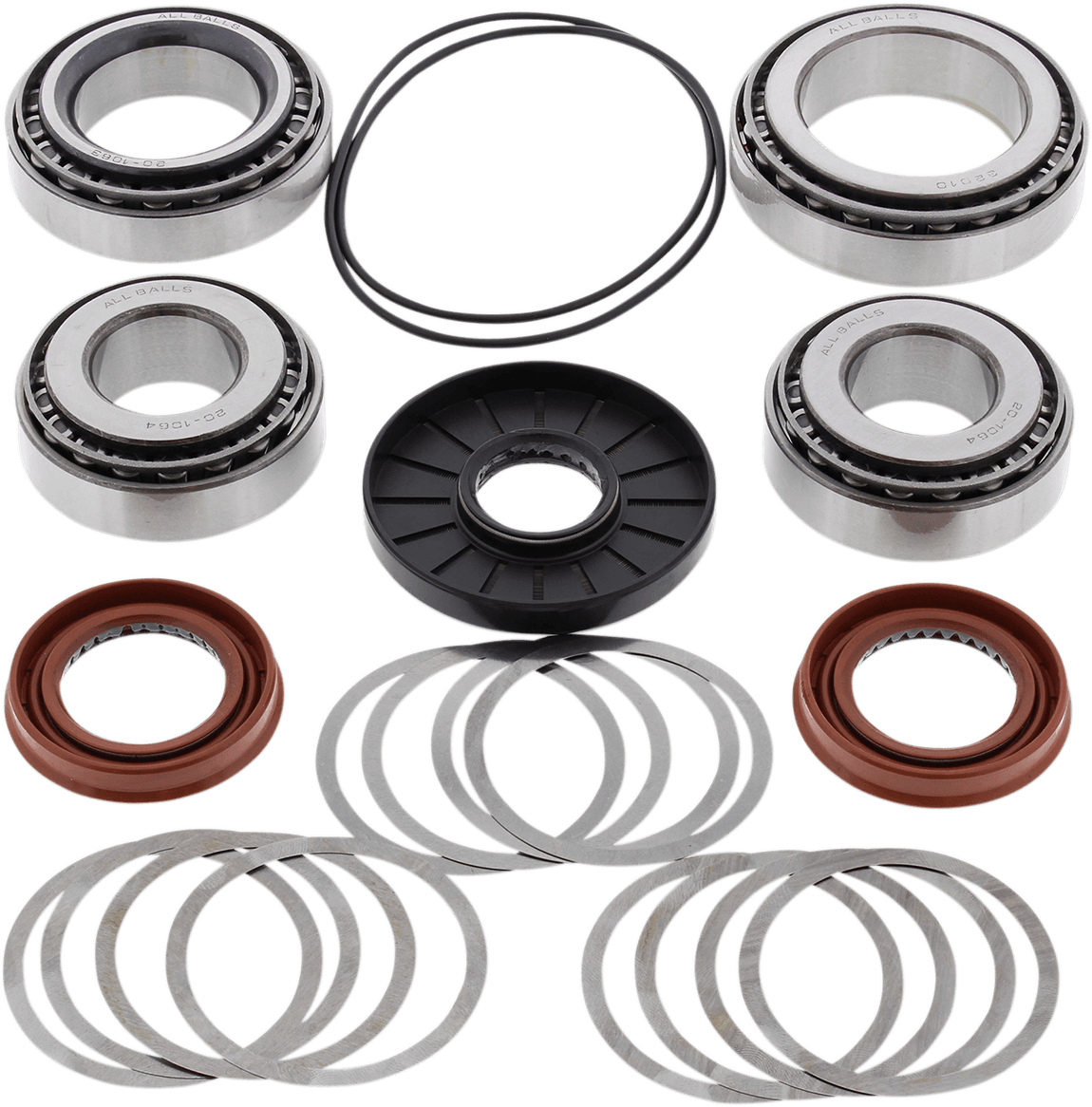 Roulements + Joints Différentiel Arrière Moose Racing pour Ranger 500 2x4 - 4x4 - 6x6 - EFI (05-07)