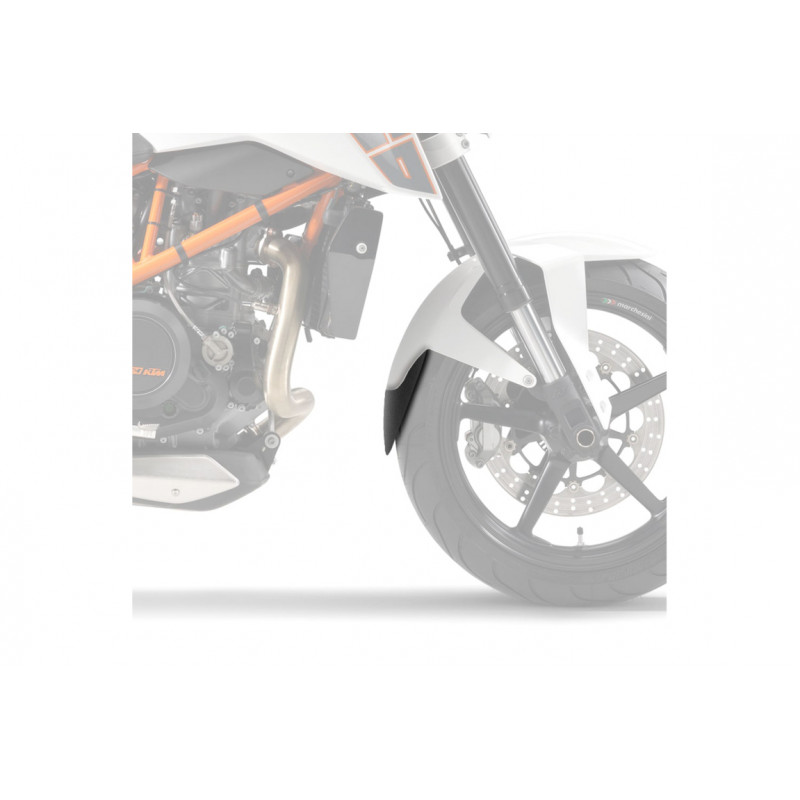 Extension De Garde-boue Avant Puig 3837J Pour Yamaha Tracer 9/GT 2021-2022 - Noir Mat ABS - Montage Simple Sans Perçage