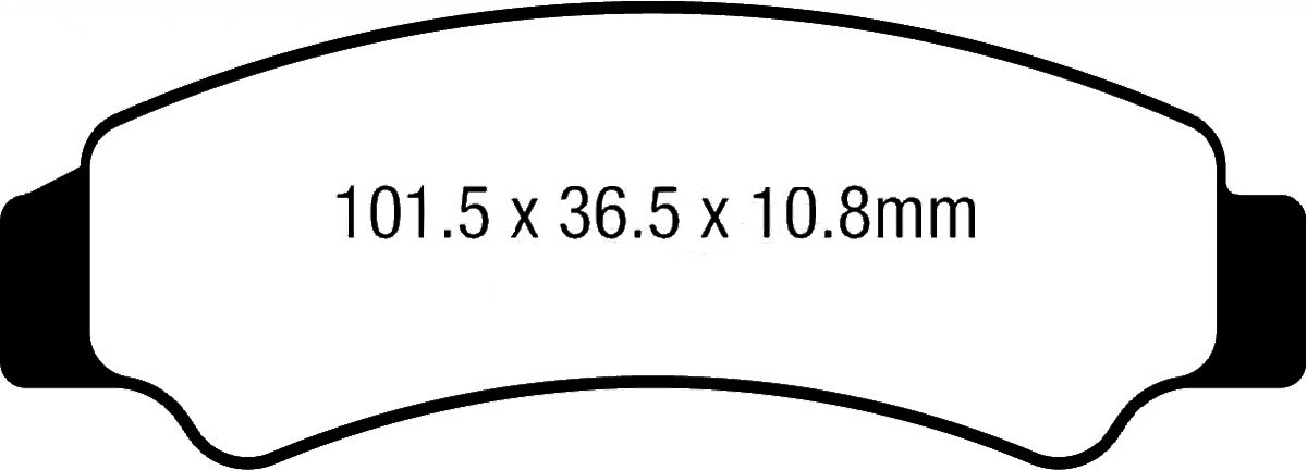 Plaquette de Frein Avant Quad et SSV EBC FA726R serie HH