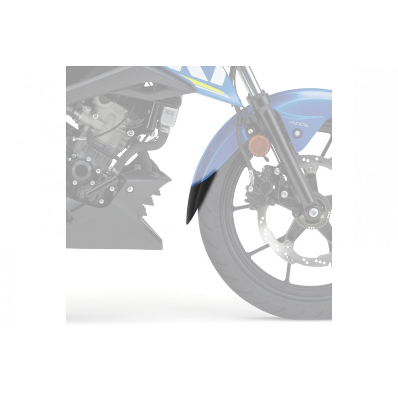Puig Extension De Garde-Boue Avant Noir - Compatible Moto Guzzi V100 Mandello 2023