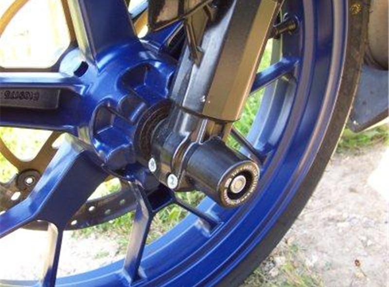 Roulettes de protection de fourche R&G pour Aprilia RS125 (06-09) - FP0055BK