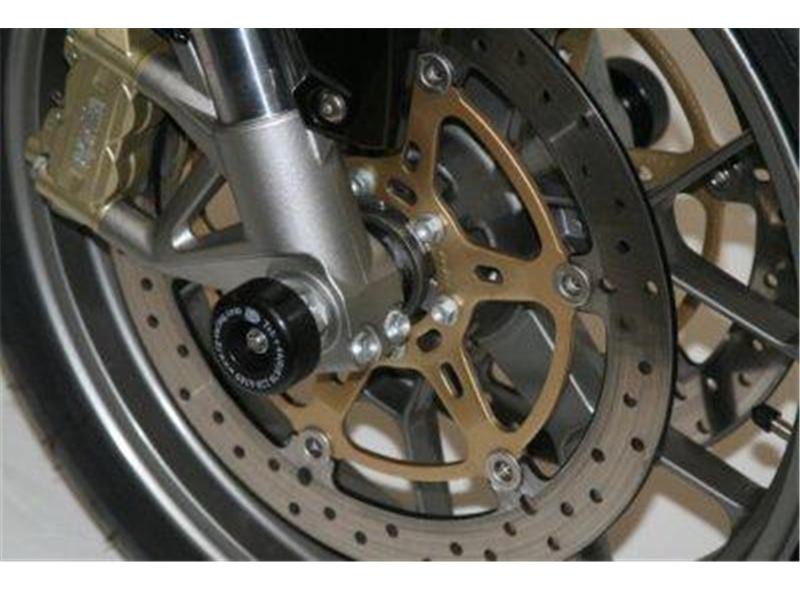 Roulettes de protection de fourche R&G pour Aprilia Mana 850 (08-15) - FP0080BK