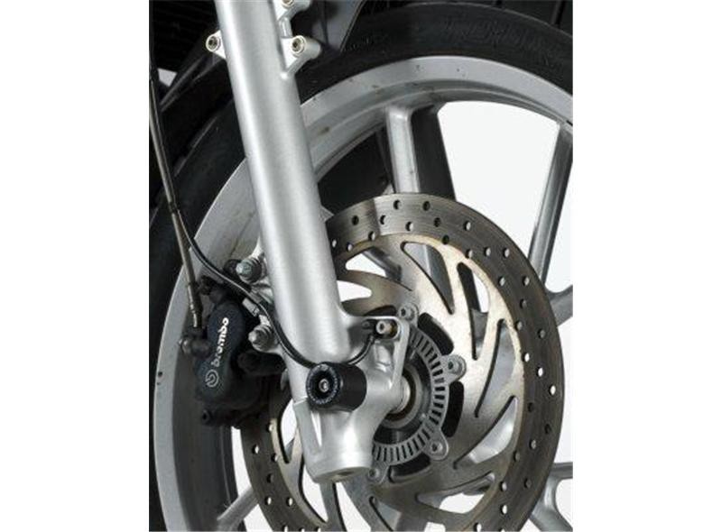 Roulettes de protection de fourche R&G pour BMW F650GS (08-15) F700GS (13-18) - FP0114BK