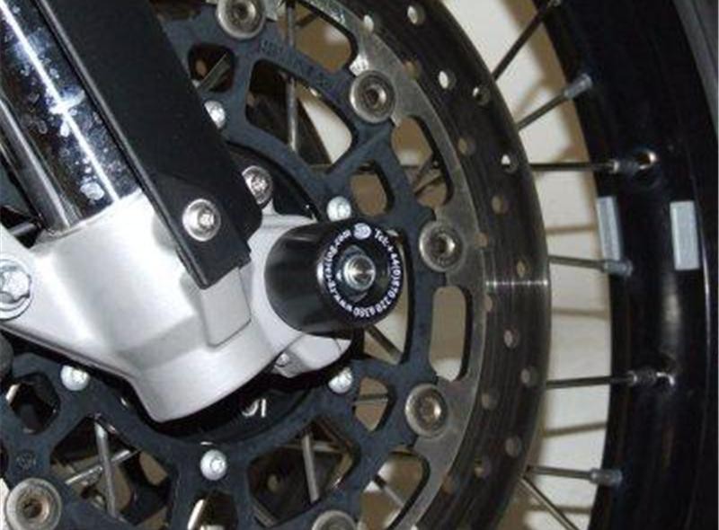 Roulettes de protection de fourche R&G pour BMW F800GS (08-18) - FP0089BK