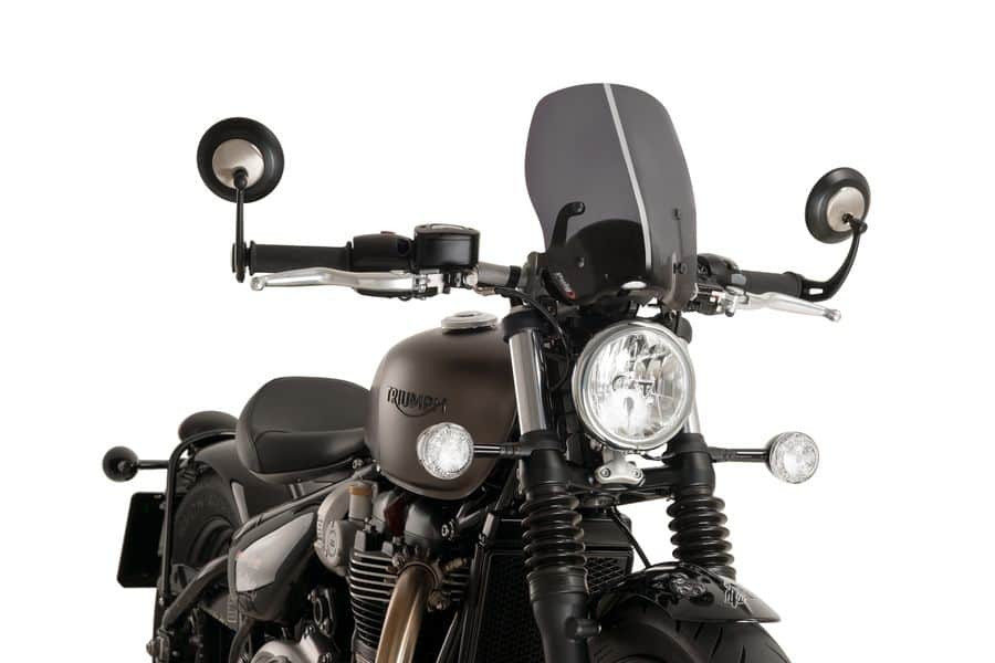 Bulle Puig Touring pour Bonneville Bobber (17-23)
