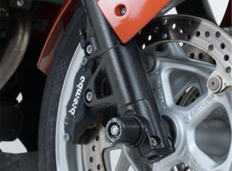 Roulettes de protection de fourche R&G pour BMW F800GT (13-19) - FP0141BK