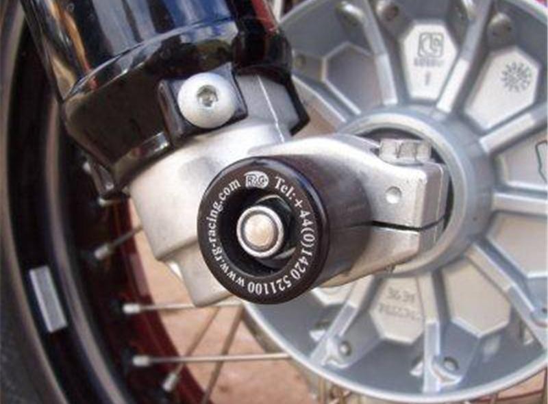 Roulettes de protection de fourche R&G pour BMW HP2 1200 (09-12) - FP0058BK
