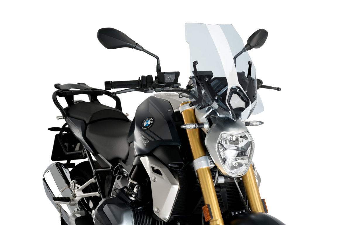 Bulle Puig Touring pour R 1250 R avec support d'origine BMW (19-25)