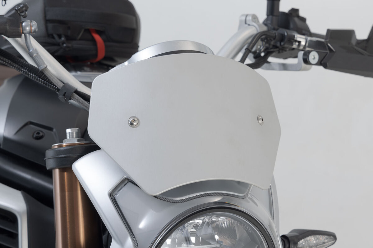 Pare-Brise Aluminium Gris SW-Motech pour CF Moto 700 CL-X (22-24) SCT.10.033.10000/S