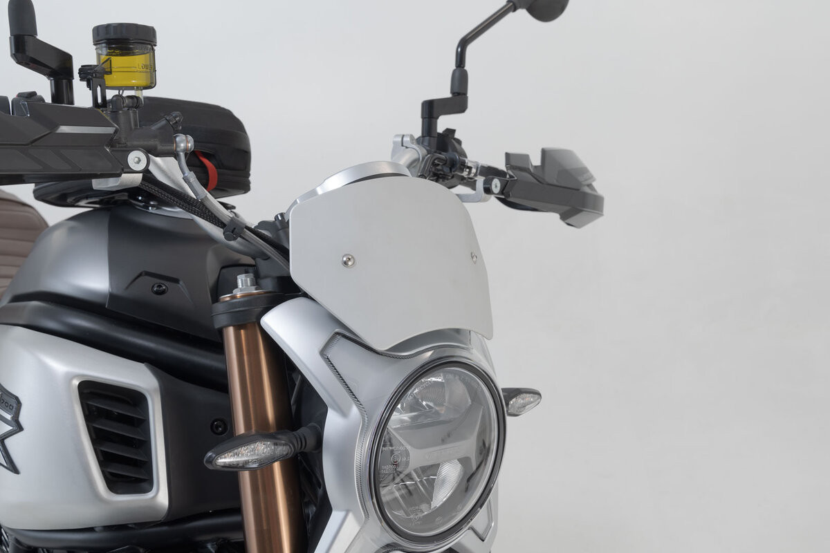 Pare-Brise Aluminium Gris SW-Motech pour CF Moto 700 CL-X (22-24) SCT.10.033.10000/S