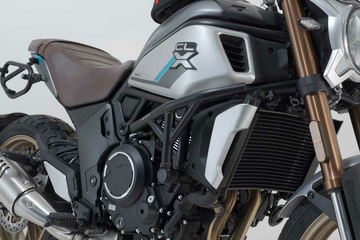 Crash Bar Moteur/Haut Sw-Motech pour CF Moto 700 CL-X (22-24) SBL.10.033.10000/B