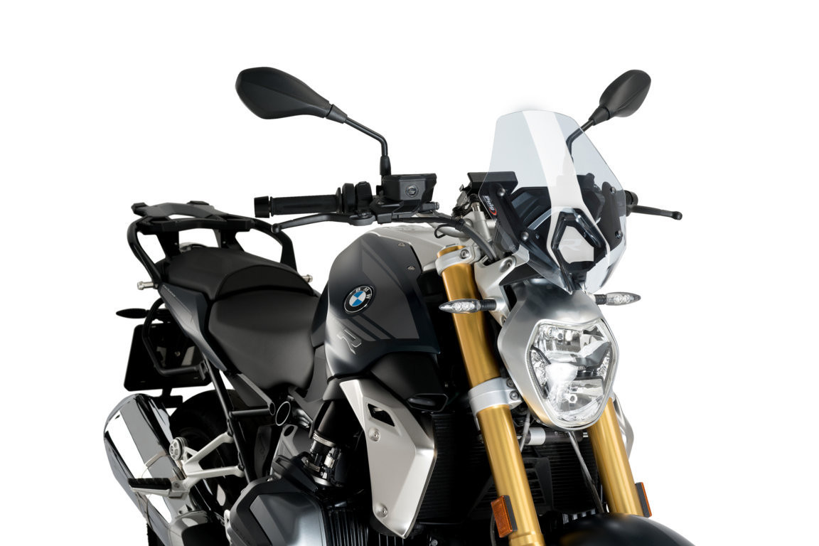 Bulle Puig Sport pour R 1250 R (19-25) avec support d'origine BMW