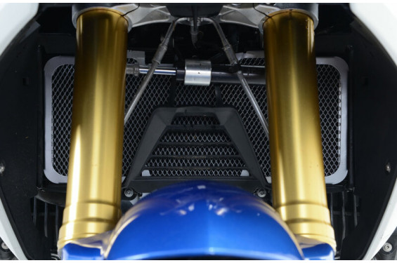 Protection de Radiateur Alu Bleu R&G pour BMW R 1250 RS (19-21) - RAD0196BLUE