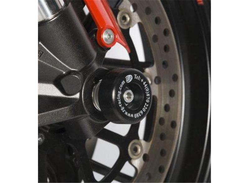 Roulettes de protection de fourche R&G pour Ducati Monster 750 - 750SS (01-04) - FP0020BK