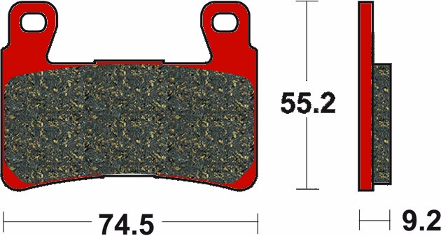 Plaquette de frein Avant Brembo 07HD20SA