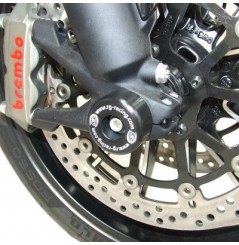 Roulettes de protection de fourche R&G pour Ducati Diavel (11-18) - FP0103BK