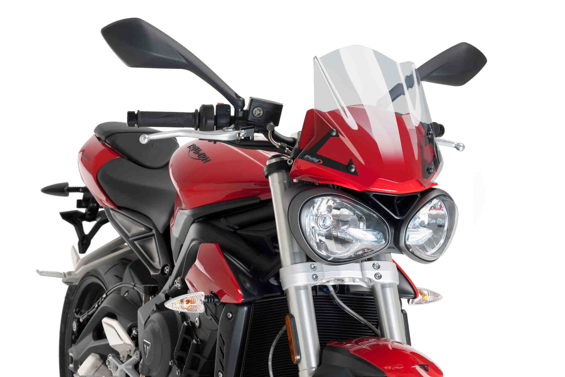 Bulle Puig Sport pour 765 Street Triple S (17-19)