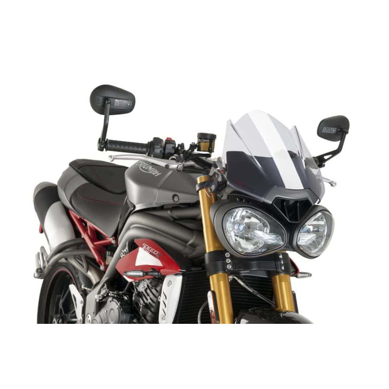 Bulle Puig Sport pour 765 Street Triple R et RS (17-19) Bulle Puig Sport pour 765 Street Triple R et RS (17-19)