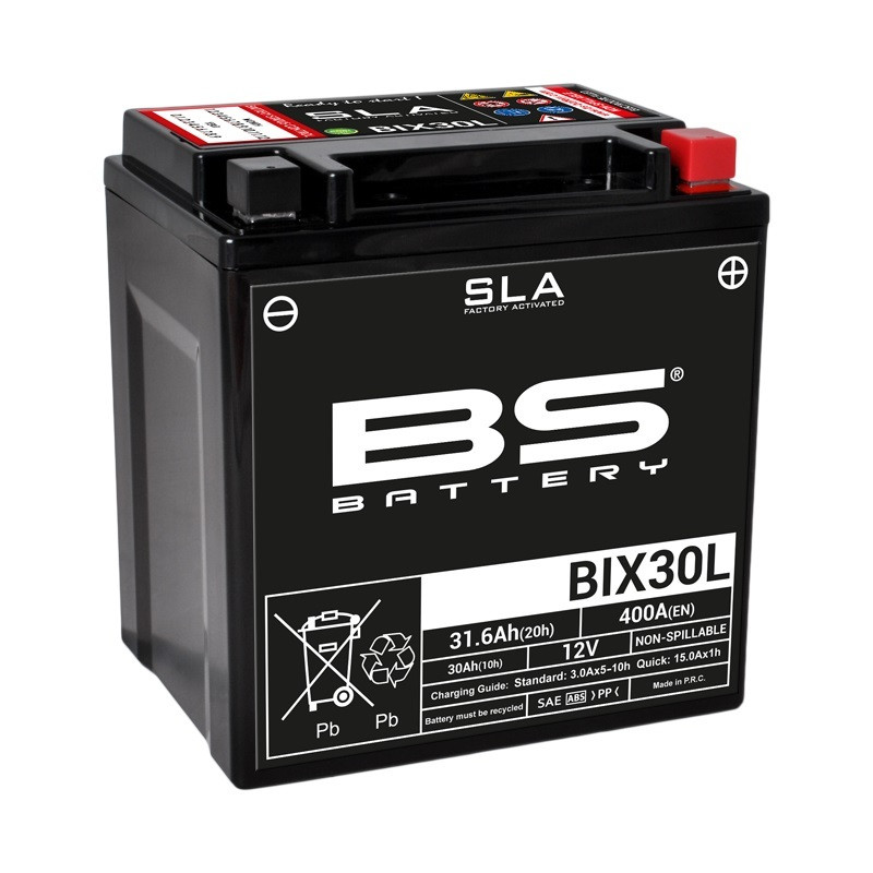 Batterie Moto BS SLA BIX30L