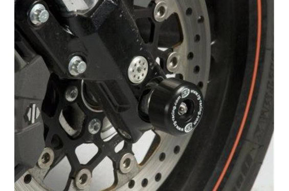 Roulettes de protection de fourche R&G pour Harley Davidson XR1200X (08-14) - FP0100BK Roulettes de protection de fourche R&G pour Harley Davidson XR1200X (08-14) - FP0100BK