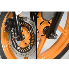 Roulettes de protection de fourche R&G pour Honda CBR250R - 300R (11-16)
