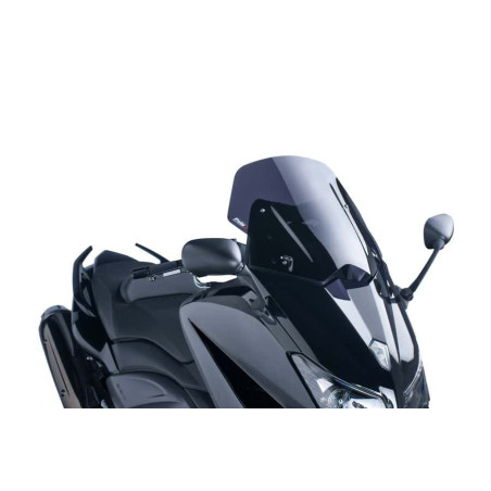 Pare-brise Puig V-Tech Line Touring Pour Yamaha T-Max 530 (2012-2016) - Amélioration Aérodynamique Et Style