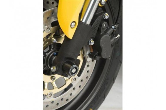 Roulettes de protection de fourche R&G pour Honda Hornet 600 - 900 (01-14) - FP0066BK Roulettes de protection de fourche R&G pour Honda Hornet 600 - 900 (01-14) - FP0066BK