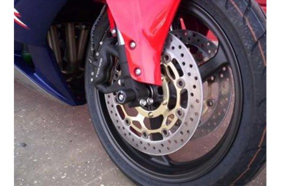 Roulettes de protection de fourche R&G pour Honda CBR600RR (05-06) - FP0029BK Roulettes de protection de fourche R&G pour Honda CBR600RR (05-06) - FP0029BK