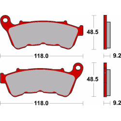 Plaquette de frein Avant Brembo 07HD22SA