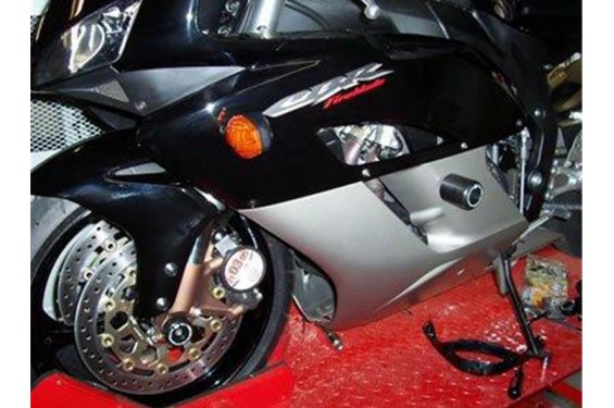 Roulettes de protection de fourche R&G pour Honda CBR900 - 1000RR (00-07) - FP0006BK Roulettes de protection de fourche R&G pour Honda CBR900 - 1000RR (00-07) - FP0006BK
