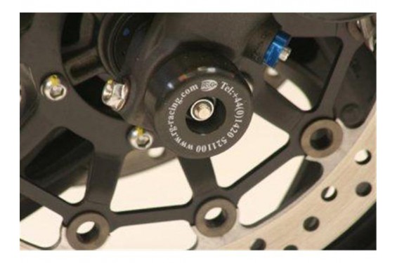 Roulettes de protection de fourche R&G pour Honda CB1000R (08-17) - CB1100 (08-18) - FP0086BK