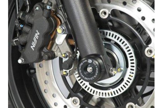Roulettes de protection de fourche R&G pour Honda CBF1000 ABS (06-15) - FP0084BK