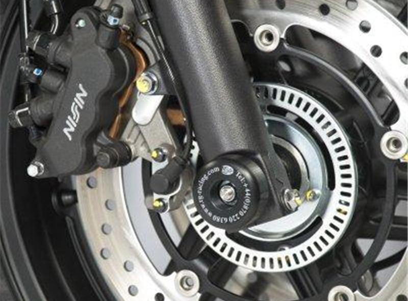 Roulettes de protection de fourche R&G pour Honda CBF1000 ABS (06-15) - FP0084BK