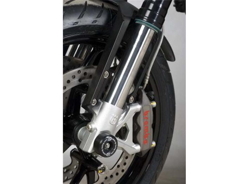 Roulettes de protection de fourche R&G pour Husqvarna Nuda 900 (12-14) - FP0108BK