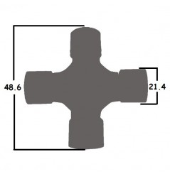 Croisillons d'arbre de Transmission Quad All Balls pour Polaris Sportsman 550 (12-14) - 19-1016