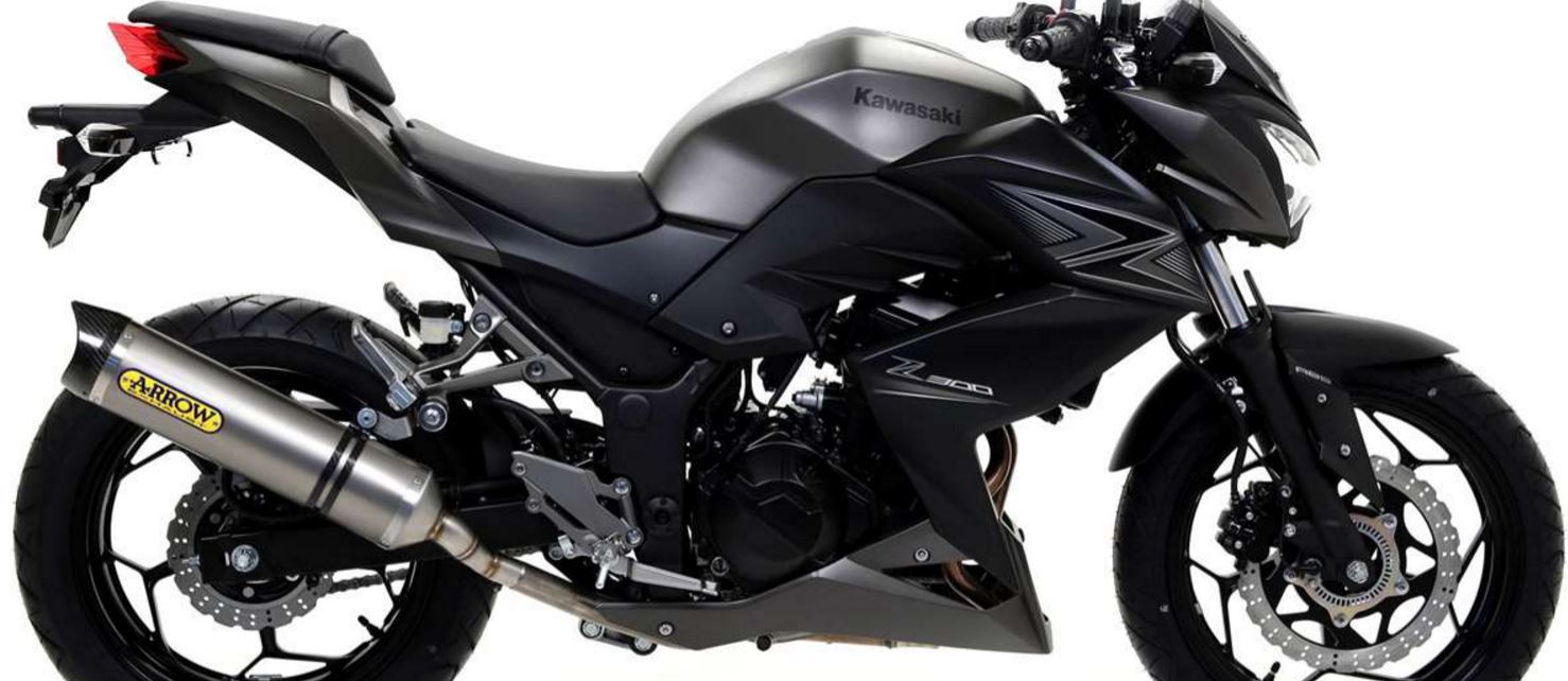 Silencieux ARROW Street Thunder pour Z300 de 2015