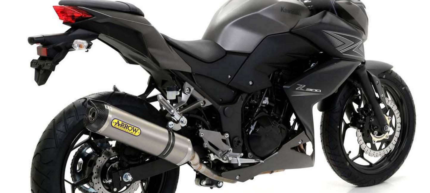 Silencieux ARROW Street Thunder pour Z300 de 2015