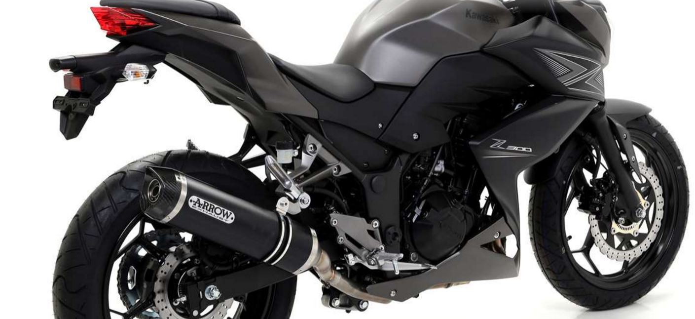 Silencieux ARROW Street Thunder pour Z300 de 2015