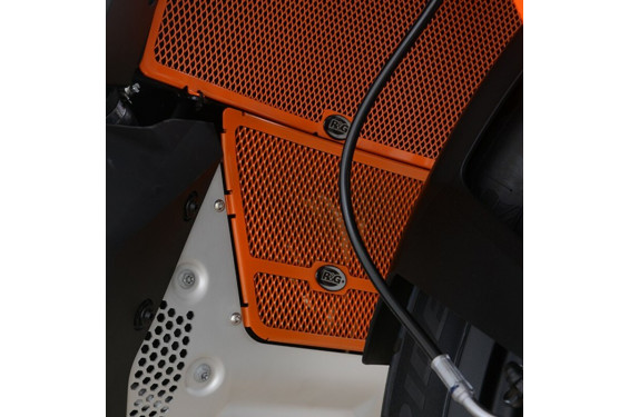 Protection de Collecteur Alu Orange R&G pour Husqvarna 901 Norden (22-23) - DG0036OR
