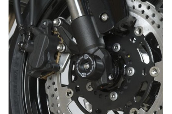 Roulettes de protection de fourche R&G pour Kawasaki Z800 (13-17) - FP0133BK Roulettes de protection de fourche R&G pour Kawasaki Z800 (13-17) - FP0133BK