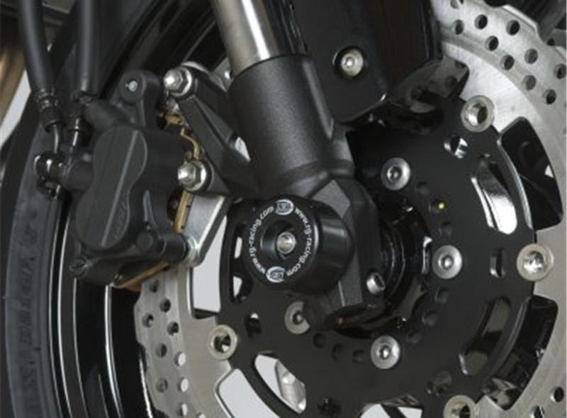 Roulettes de protection de fourche R&G pour Kawasaki Z800 (13-17) - FP0133BK